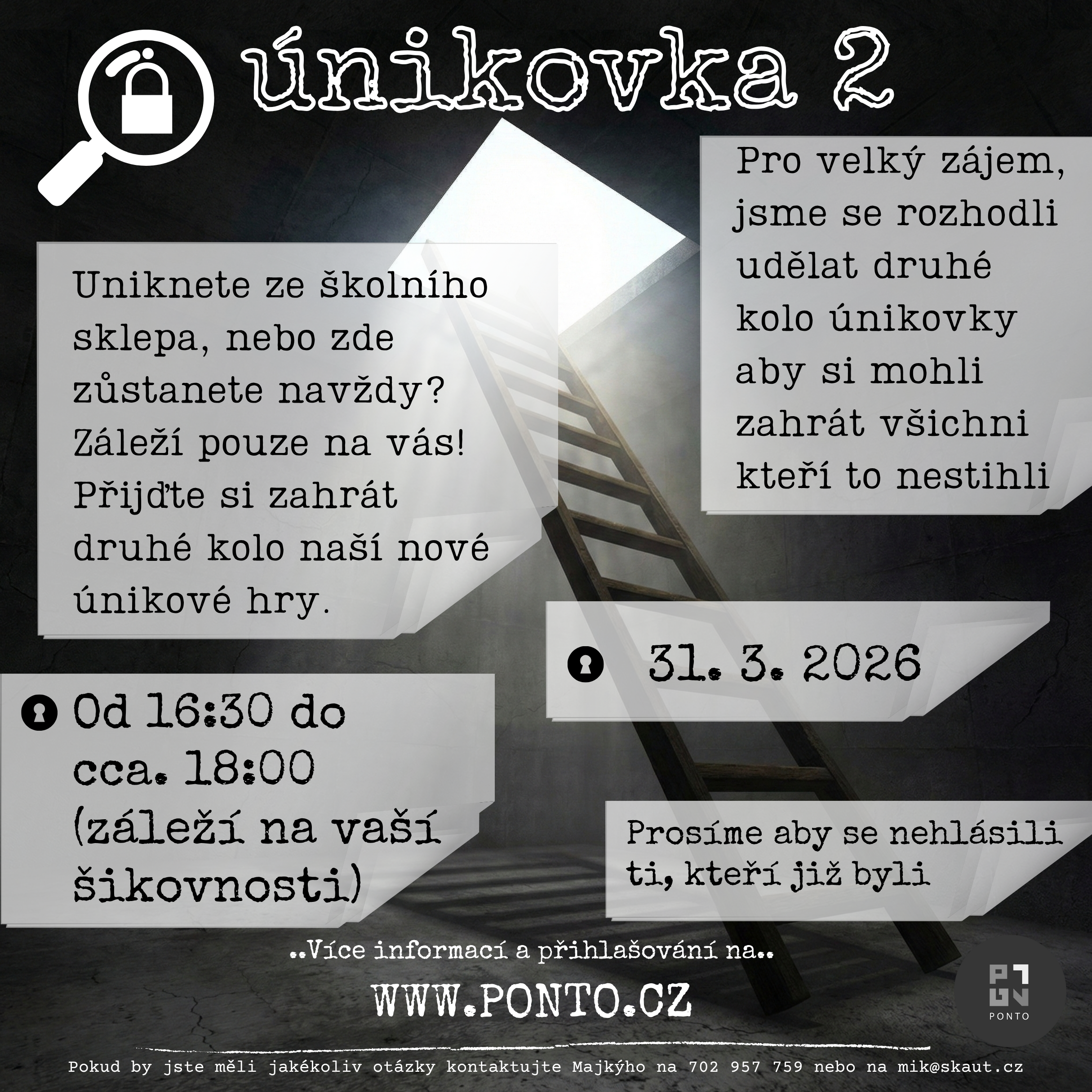 Únikovka ze sklepa 2