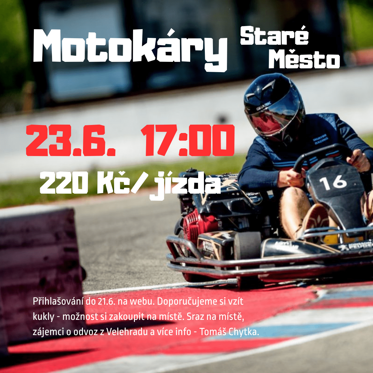 Motokáry Staré Město