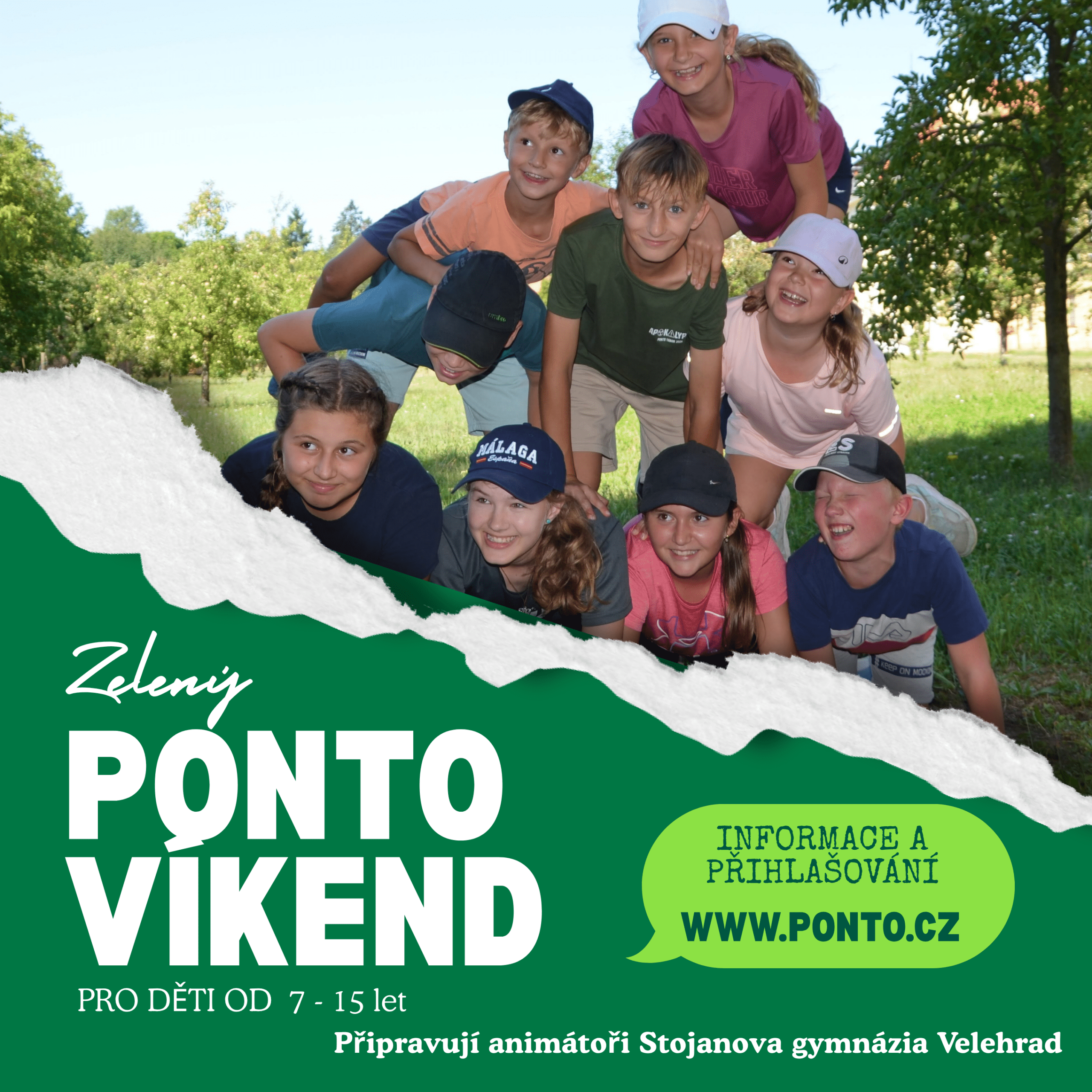 Víkendovka zelení
